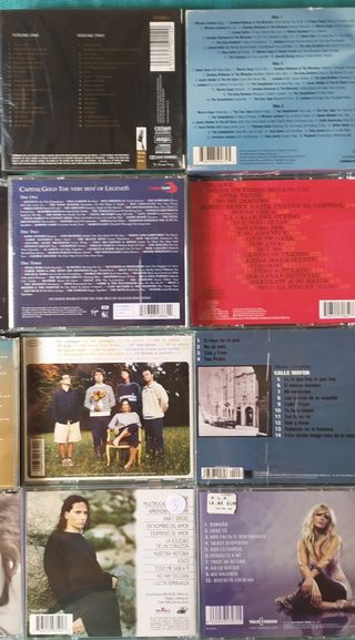 Gran Lote Musical varios géneros : 28CD-2DvDs