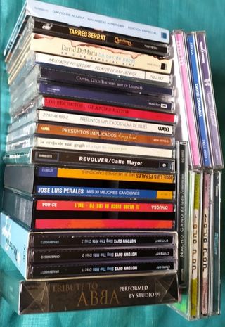 Gran Lote Musical varios géneros : 28CD-2DvDs