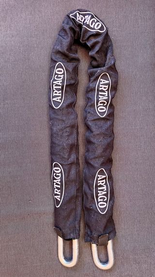 Pack ARTAGO 69 DUO, candado y cadena cementada