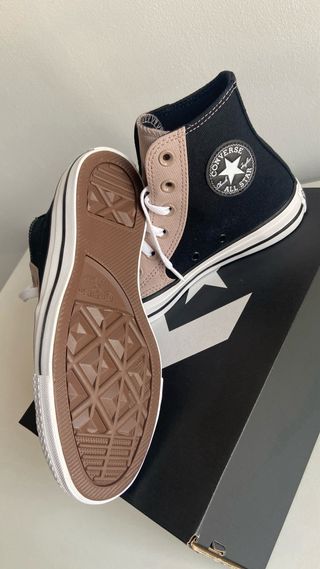 Converse All Star - Beige/Negro