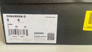 Converse All Star - Beige/Negro