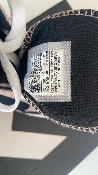 Converse All Star - Beige/Negro