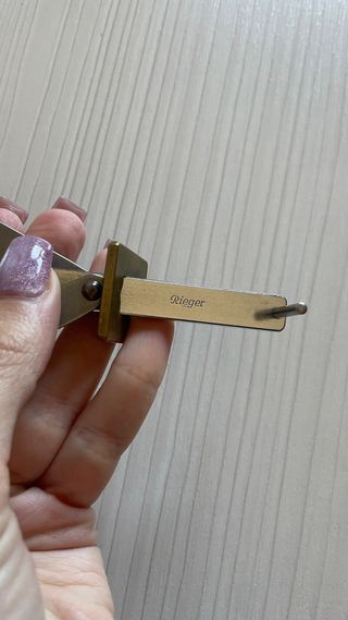 Forma + punta Rieger para palas de oboe