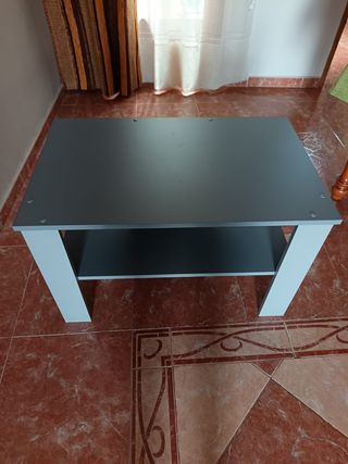 Mesilla TV - Gris - 2 estantes