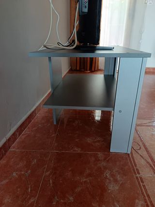 Mesilla TV - Gris - 2 estantes