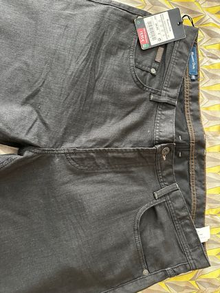 Massimo Dutti Pantalones Negro vaqueros a estrenar