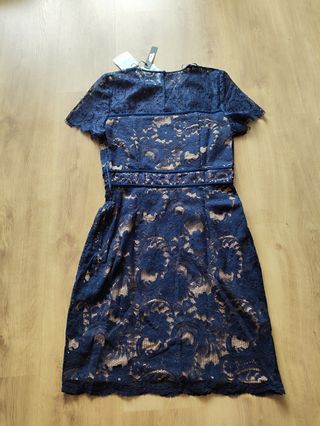 Vestido azul Naf Naf
