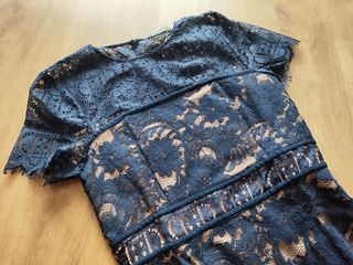 Vestido azul Naf Naf