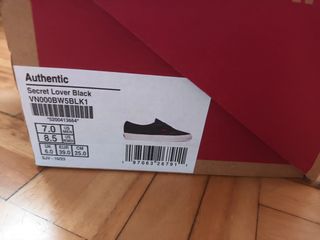 Zapatillas Vans Authentic negras 39