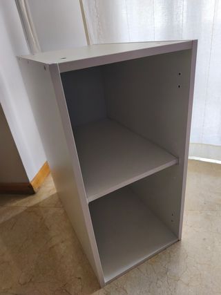 Mueble cocina blanco - 2 baldas