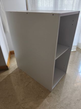 Mueble cocina blanco - 2 baldas