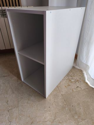 Mueble cocina blanco - 2 baldas