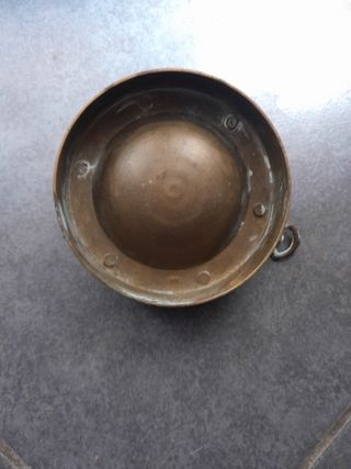 Posacenere antico in ottone