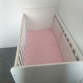 Cuna bebé blanca - Mini cuna