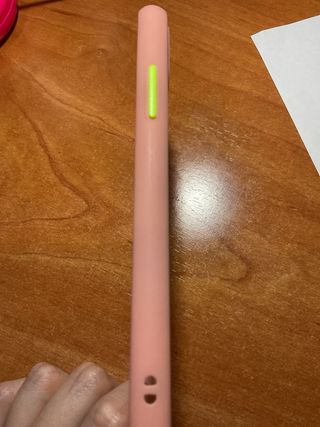 Funda Adidas iPhone 11 rosa transparente