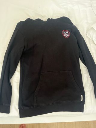 Sudadera Vans Negra - Talla L de niño 