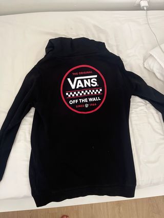 Sudadera Vans Negra - Talla L de niño 