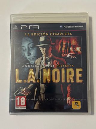 LA Noire Edición Completa PS3 PAL ESP PRECINTADO.