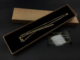 E670316-15 Cadena Oro 18K 30Cm