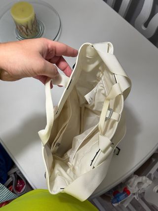 Bolso The North Face Base Camp Tote blanco