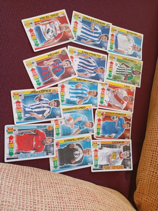 Cartas Adrenalyn XL 2013