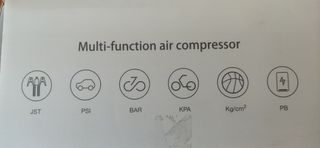 Compresor aire multifunción JN-058D