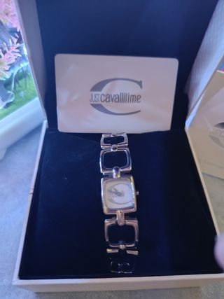 Reloj Just Cavalli - Plata y Blanco