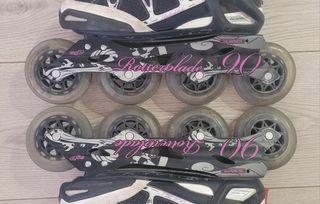 Patines Rollerblade en línea talla 38