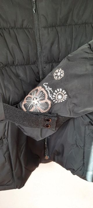 Anorak negro niña catimini
