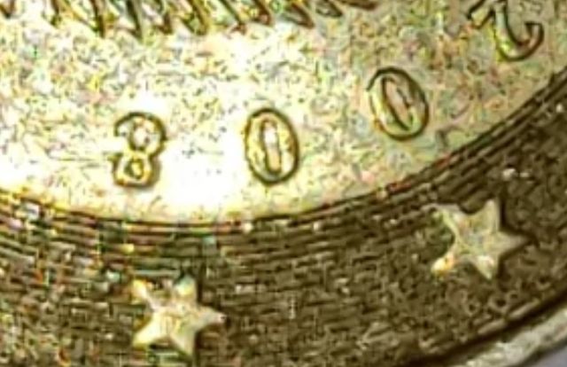 Moneta Malta 0,50€ difetto di conio sulla data