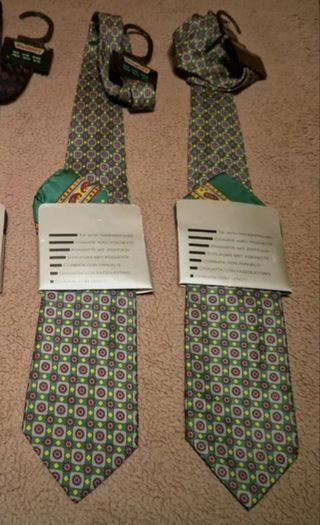 Corbatas 100% seda inglesa. Precio Ud.