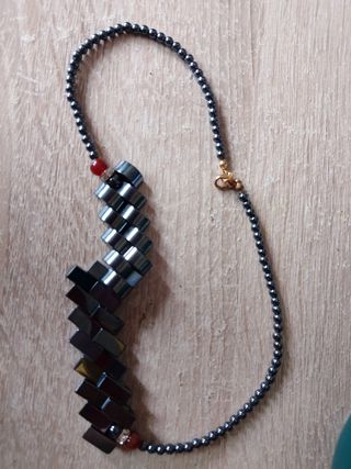 Colgante Hematita-Ónix