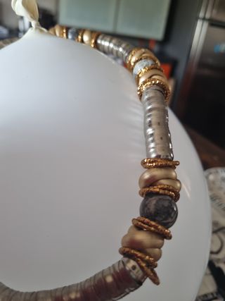 Collana DIM argento e dorato