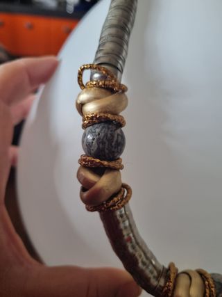 Collana DIM argento e dorato