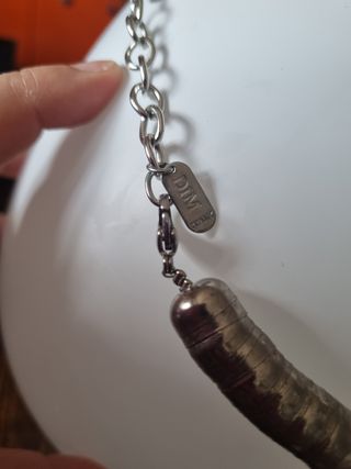 Collana DIM argento e dorato