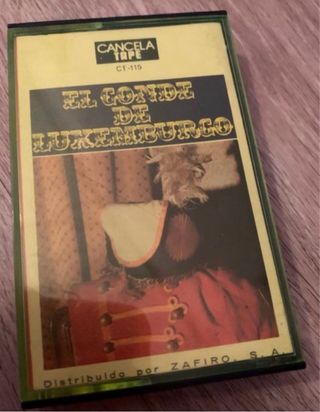 Casete El Conde de Luxemburgo - Ópera