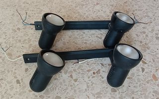 FOCOS DE LUZ de TECHO O PARED, BOMBILLAS INCLUIDAS
