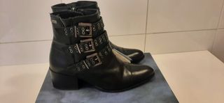 Botines Pepe Jeans negros - Piel - modelo Berlín