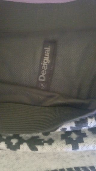 Mini Falda Desigual Gris&Negra