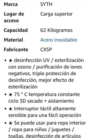Secadora UV SYTH - Esterilizador