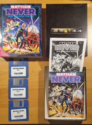 Nathan Never Arcade Game - Genias - 1992