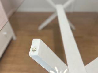 Mesa cristal moderna - blanca