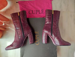 Botines Cuplé Gold -talla 39