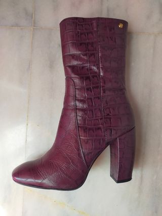Botines Cuplé Gold -talla 39