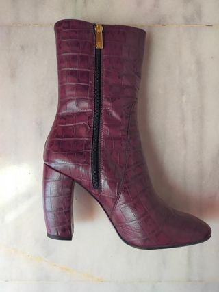 Botines Cuplé Gold -talla 39