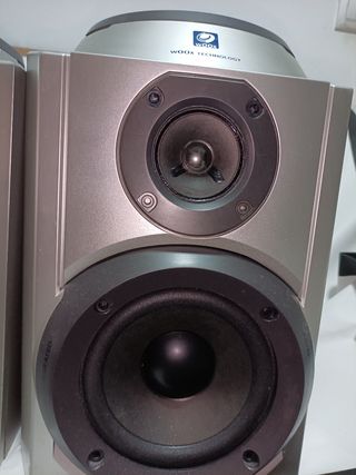 Pareja de Altavoces Philips 40W - Gris Plata