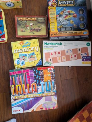 Pack juegos de mesa para niños