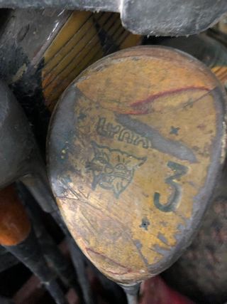 Juego palos golf vintage