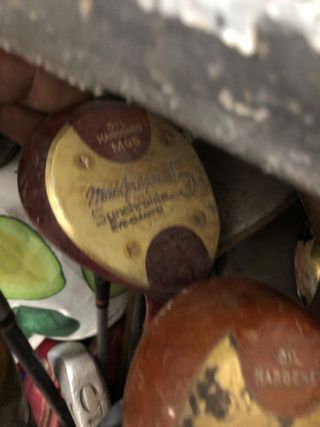 Juego palos golf vintage