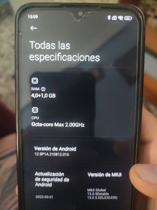 Xiaomi Redmi 9 - Smartphone Azul